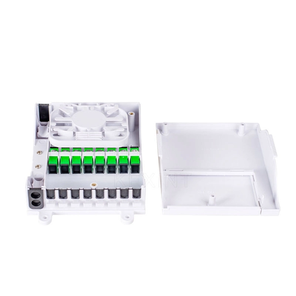 How many sockets are needed for fiber optic cables and routers