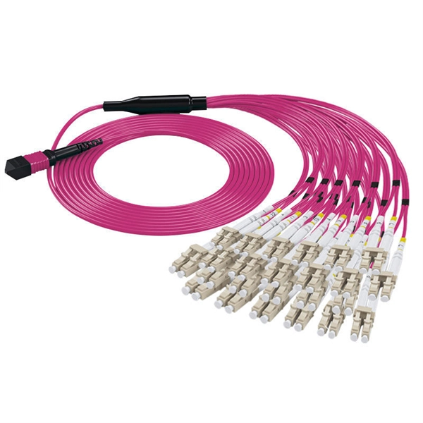 What colors are inside a 6-core optical fiber cable