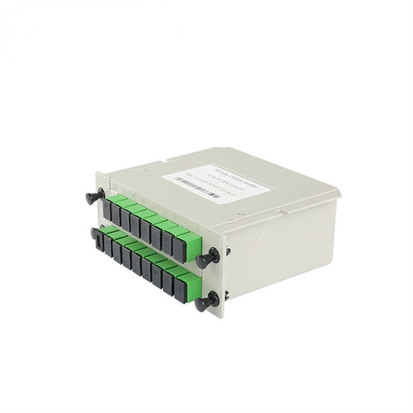How to connect the fiber optic converter terminal 