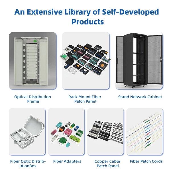 96-core single-mode ODF fiber optic distribution frame