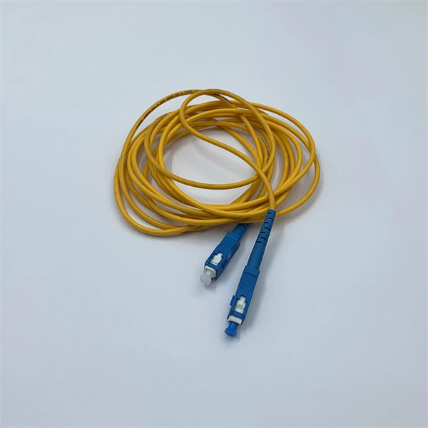How to connect a fiber optic dual-port network panel 
