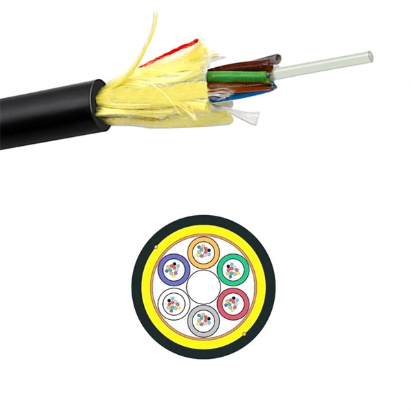 Fiber optic cable wind