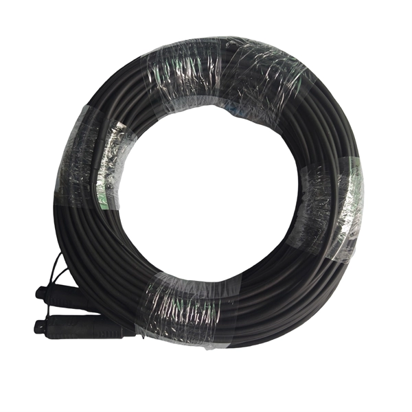 Why are optical fiber cables laid in clumps 