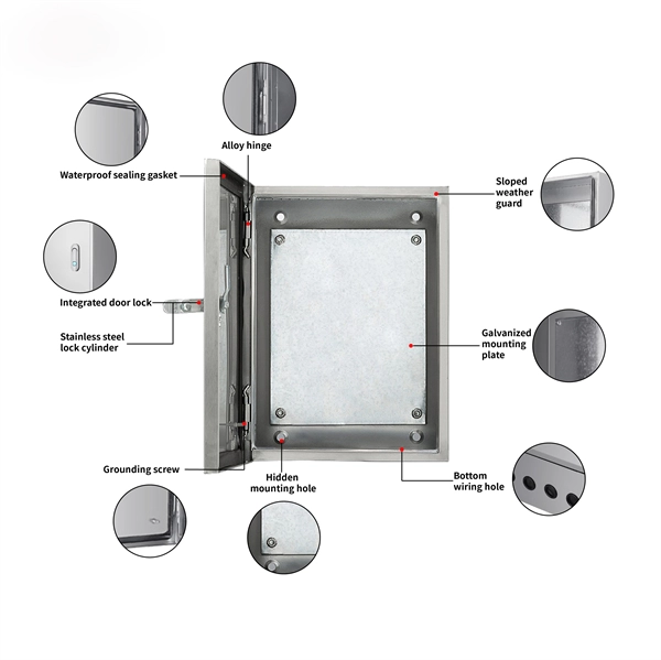 Wall-mounted cable tray support bracket