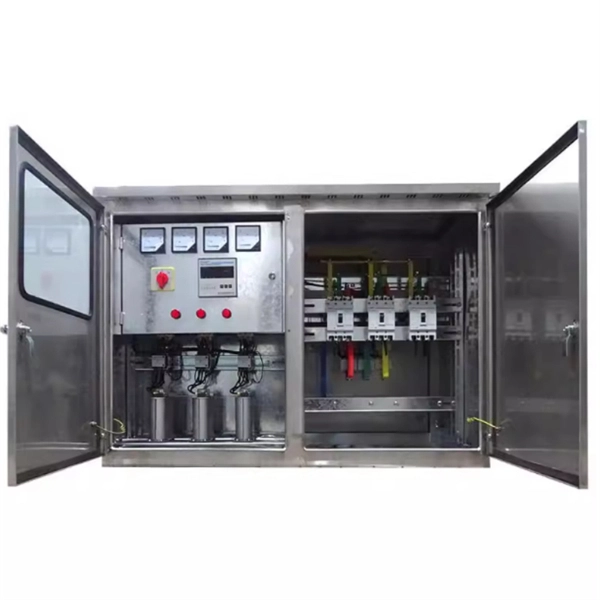 Network cabinet converted to micro-module server room
