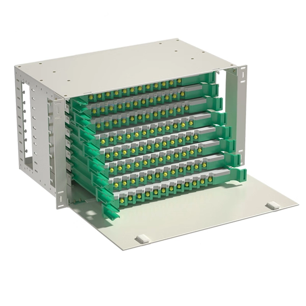 Experiment on the principle of wavelength division multiplexing