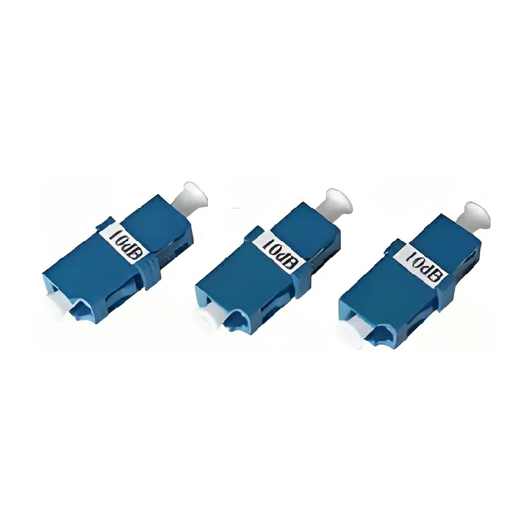 Fixed LC fiber optic attenuators